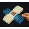 Picture of 50 Position Snap Rack™, White for 12mm Vials 9700-12