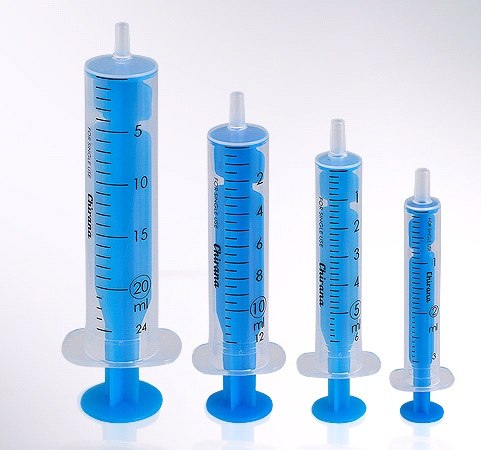 2ml sterile, luer slip, syringe, 2 piece, pkt 100  1251