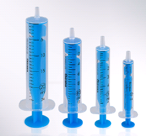 Picture of 5ml sterile, luer slip, syringe, 2 piece, pkt 100   1252
