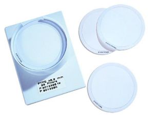 Picture of PM2.5 PTFE Membrane Filter, 46.2 mm with support ring, sequentially numbered (50 pcs) 7592-104