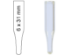 Picture of Micro-insert, N 9|N 10|N 11, 6.0x31.0 mm, 0.2 mL, conical, 15 mm tip, clear 702813