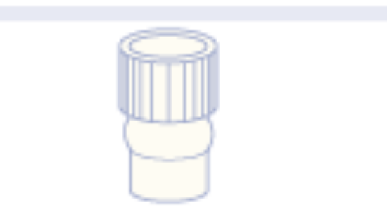 Picture of PE Plug N8-1, SV, tr 702807