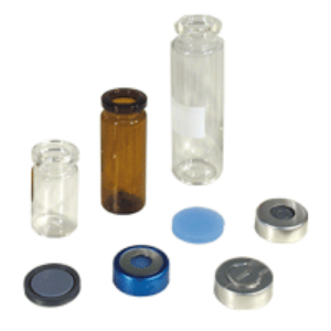 Picture of Crimp neck vial, N 20, 20.5x38.0 mm, 5.0 mL, flat bottom, flat neck, clear  70204.36