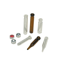 Crimp closure, N 8, alu., center hole, PTFE red/Silicone white/PTFE red, 1.0 mm  702878