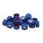 Picture of 9mm R.A.M.™ Ribbed Cap, Royal Blue, PTFE/Silicone Lined 5395-09FRB