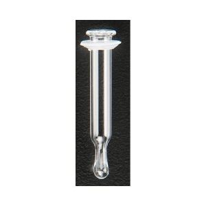 Picture of 250µL Glass Big Mouth Conical LVI, 6x31mm, Precision-Formed Mandrel Interior, w/Glass Flange for 12x32mm Step Vial 4025GF-631