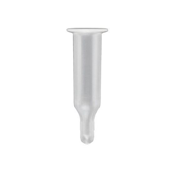 Picture of 250µL Polypropylene Big Mouth Conical Limited Volume Insert, 6x31mm, Precision-Formed Interior, No Spring 4025P-631