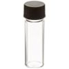 Picture of 2 Dram, 17x60mm Vial, 15-425mm Thread, Black Polypropylene Solid Top Cap, PTFE/F217 Lined 88020-1760