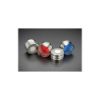 Picture of 18mm Screw Blue Magnetic Metal cap Blue PTFE/white Sil septa, MSVC5356B-18M