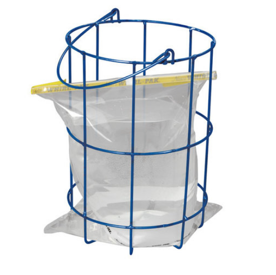 Picture of Carrying Rack with Handle - 7" dia. x 10" H (17.8 dia. x 25.4 H cm) B01533WA