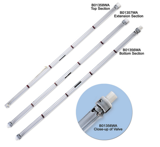 Picture of Bottom Section with Valve - 5 ft. (1.53 m)  B01356WA