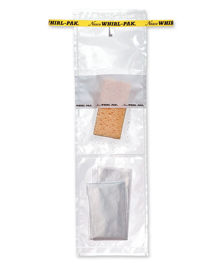Whirl-Pak® Hydrated Speci-Sponge® Bags with Sterile Glove - 18 oz. (532 ml) Box of 100 B01423WA