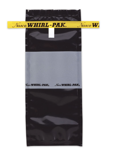 Whirl-Pak® Light Sensitive/Black Bags - 4 oz. (118 ml) Box of 500 B01472WA