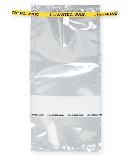 Whirl-Pak® Write On Bags - 69 oz. (2,041 ml) Box of 500  B01515WA 