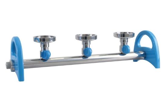 Picture of 180300-02  MultiVac 300-MB, 3-Places StainlessSteel Manifold
