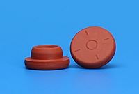 20mm Red Rubber Straight Wall Stopper