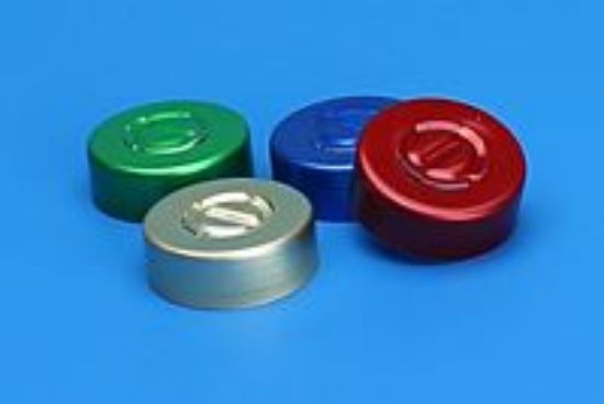 Picture of 20mm Center Tear Silver Aluminum Seal, No Septa 5100CT-20