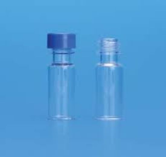 Picture of 2.0mL Clear R.A.M.™  Vial, 12x32mm, with White Graduated Spot, 9mm Thread, with Transfer Ring 32009TRE-12