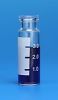 Picture of 4.0mL Clear Vial, 15x45mm, with White Graduated Spot, 13mm Crimp/Snap Ring™ 34013SE-1545