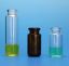 Picture of 20mL Amber Headspace Vial, 23x75mm (for CTC PAL, Perkin Elmer), Beveled Bottom, 20mm Beveled Crimp Top 32020A-2375A