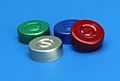 20mm Total Tear Away Silver Aluminum Seal, No Septa 5100TA-20