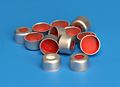 8mm Silver Seal, Clear PTFE/Red Rubber Lined 5140-08