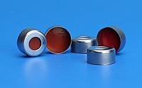 11mm Silver Magnetic Seal, Clear PTFE/Red Rubber Lined 5140M-11