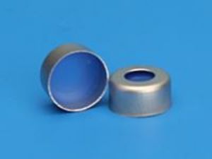 Picture of 11mm Blue Seal, 1mm Thick Clear PTFE/Blue Silicone Septa, Ultra Low Bleed 5150UL-11B
