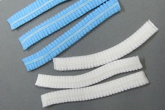 Picture of Blue mushroom cap, PP non-woven, double elastic 