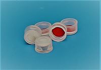 13mm Clear Snap Cap, PTFE/Butyl Rubber Lined 5240-13