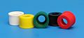 8-425mm Solid Top, White Polypropylene Cap, PTFE/F217 Lined 5360-08W