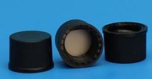 Picture of 8-425mm Solid Top, Black Polypropylene Cap, F217 Lined 5365-08