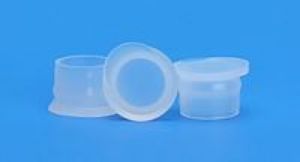 Picture of 8mm Clear Polyethylene, Silicone Lined, Snap Plug 540030-08