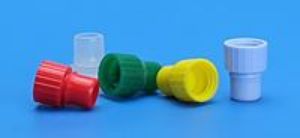 Picture of 15mm Clear Polyethylene Flat Top Snap Plug 5400FT-15