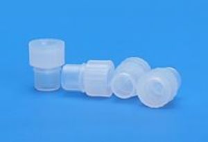 Picture of 8mm Clear Polyethylene Easy Pierce Snap Plug with Pre-Scored Starburst 5400TP-08