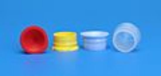 Picture of 15mm Red Polyethylene Starburst Conical Snap Plug 5405SB-15R