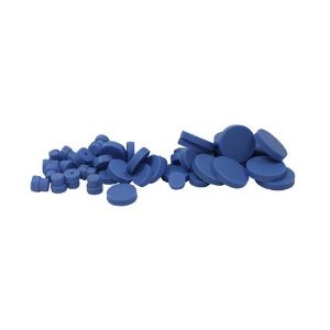 Picture of 20mm x 0.140" PTFE/Butyl Rubber Pharma-Fix Septa 614040-20F