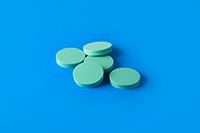 11mm (7/16") Diameter Green High Temp/Extremely Low Bleed GC Septa, 3mm Thick, Max Temp 350°C 606XLB-11