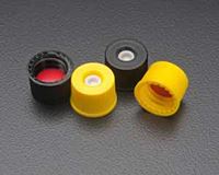 8-425mm Black Top Hat™ [Patented] Closure, Assembled with PTFE/Silicone Septa 806550TH-08