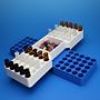 Picture of 50 Position Snap Rack™, White for 12mm Vials 9700-12