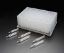 Picture of 1.0mL Glass Flat Tip Tapered Inserts, 8x45mm, for 96 Deep Square Well Plates in Vial Loader 405FT-845VL