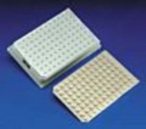 Picture of Prescored Molded White Silicone Mat with 96 Plugs for Vials in Multi-Tier MTP System 996035-812