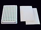 ThermalSeal RTS Sealing Films for Real-Time/qPCR, Polyolefin, 50µm Thick, Encapsulated Silicone Adhesive to fit all 96-well Plates TSS-RTQ-100