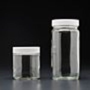 Picture of Precleaned - 4 oz, 125mL Short Wide Mouth Jar, 60x68mm, 58-400mm Thread, White Closure, PTFE Lined 9-181-2
