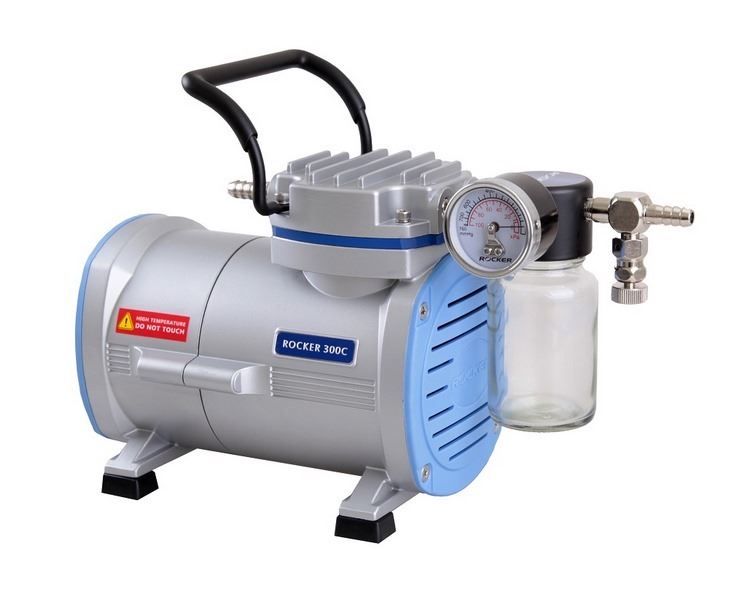 Rocker 300C, PTFE Coated Chemical Resistant Vacuum Pump 189300-22