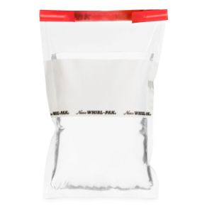 Picture of Whirl-Pak® Write On Bags - 18 oz. (532 ml) Box of 500 - Red Tape on B01065(RT)