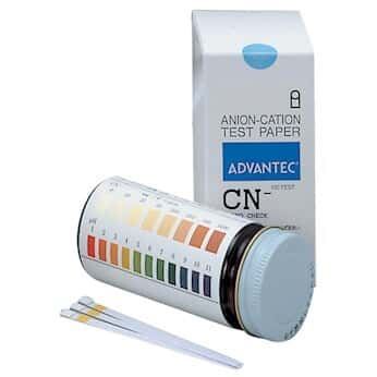 Ion Test Paper CYANO CHECK, 100 STICKS/BOTTLE, CYANO CHECK