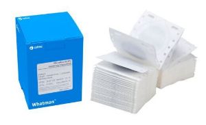 Picture of Sterile MicroPlus-21 STL Membrane, white with 3.1 mm black grid for Membrane-Butler, 0.45 µm, 50 mm circle (100 pcs) 10407714