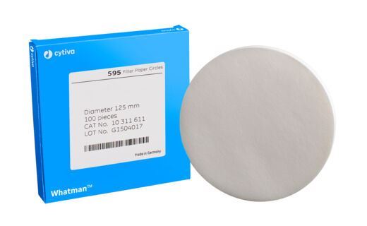 Grade 591 Qualitative Filter Paper Standard Grade, sheet, 580 × 580 mm 10311387