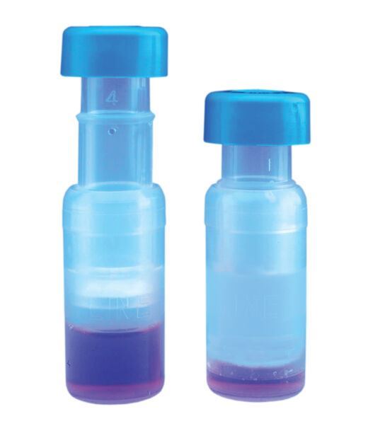 Mini-UniPrep Syringeless Filter, translucent housing, slit septum cap, 0.45 µm, depth PP filtration med (1000 pcs) US503NPUDPP